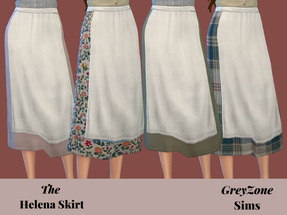 Helena Apron Skirt by GreyZone Sims