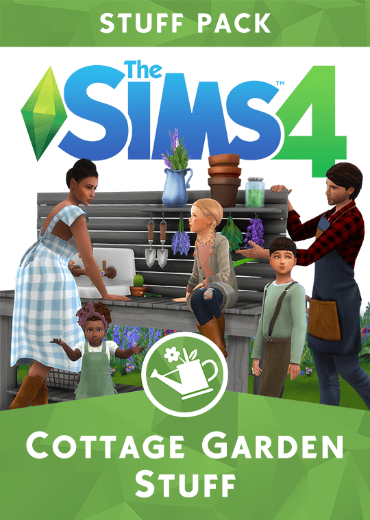 Cottage Garden Stuff for Sims 4 by The Plumbob Tea Society