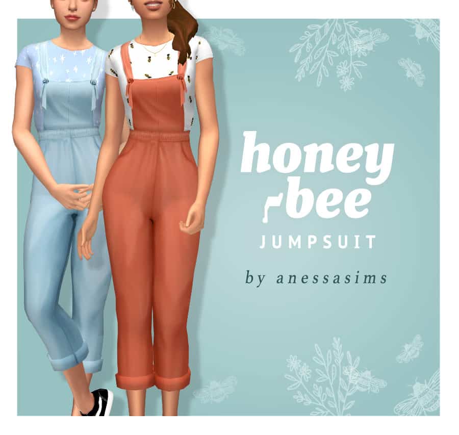 Honeybee Jumpsuit by Anessasims