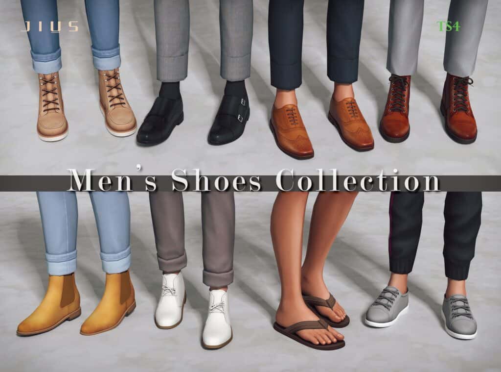 Ultimate Male CC Shoes Collection