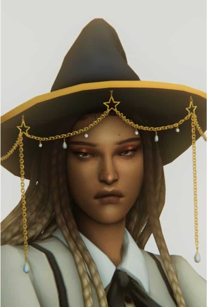 Boss Witch Sims 4 Witchy CC Hat by ClumsyAlien