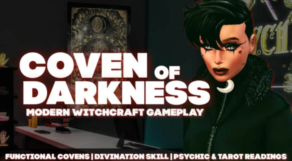 Coven Sims 4 Witchy CC Gameplay Mod by Wicked Pixxel