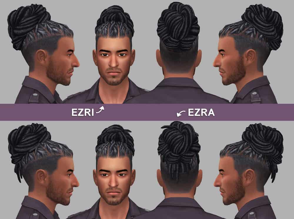 Ezra and Ezri Hair by Saurus