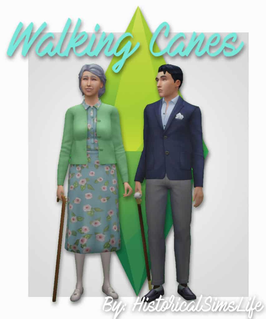 Walking Canes by HistoricalSimsLife