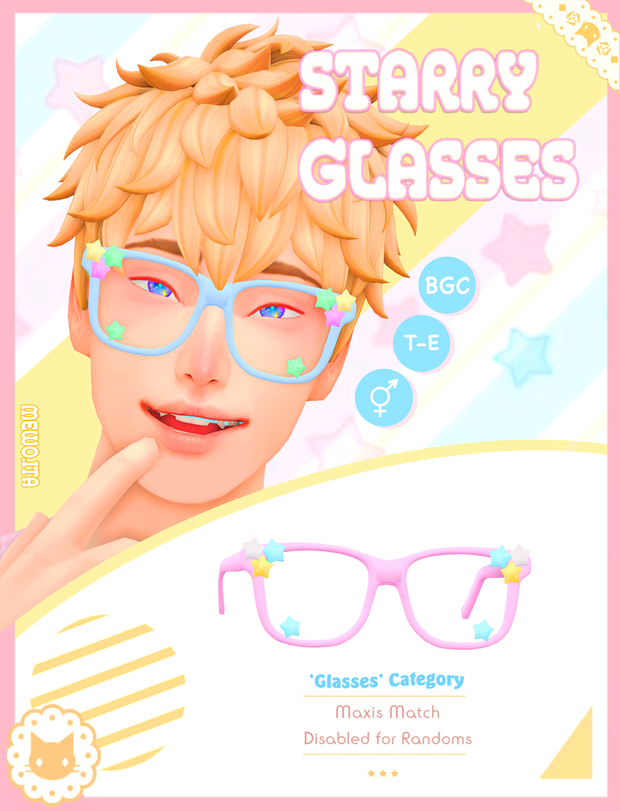 Starry Glasses by Mewo-ita
