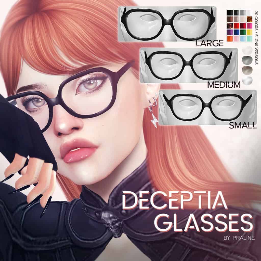 Deceptia Glasses by Pralinesims

