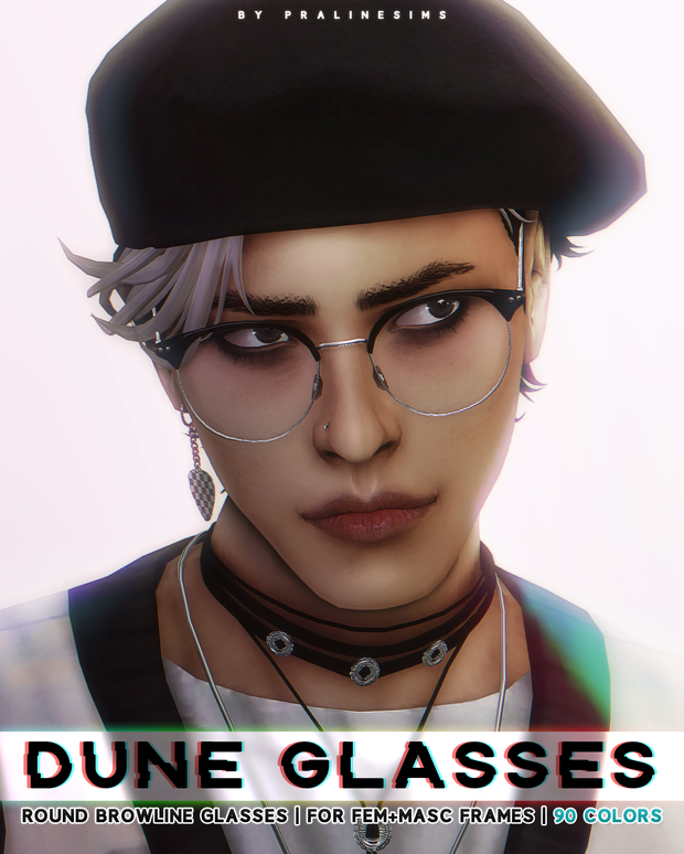 Dune Glasses by Pralinesims
