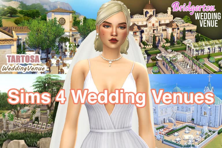 21+ Stunning Sims 4 Wedding Venues To Tie The Knot In Style! (Rustic Venues, Castle Venues, Modern Venues, And More!)